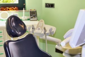 Una sala dello studio odontoiatrico del dentista Travaglini di Viterbo